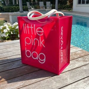 Bloomingdale’s little pink bag